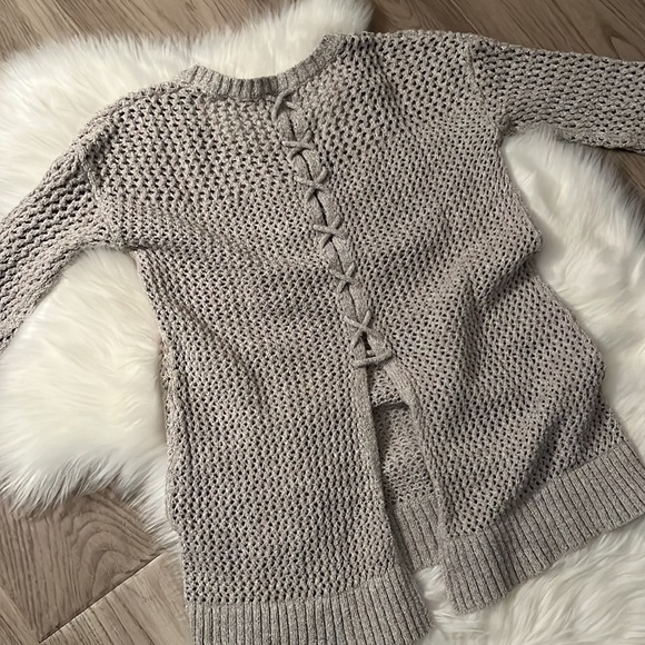 NWOT Lucky Brand Mesh Sweater - Picture 5 of 6